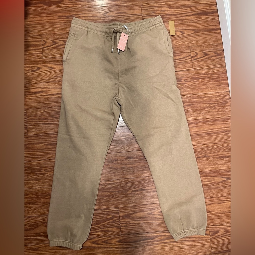 Tan joggers